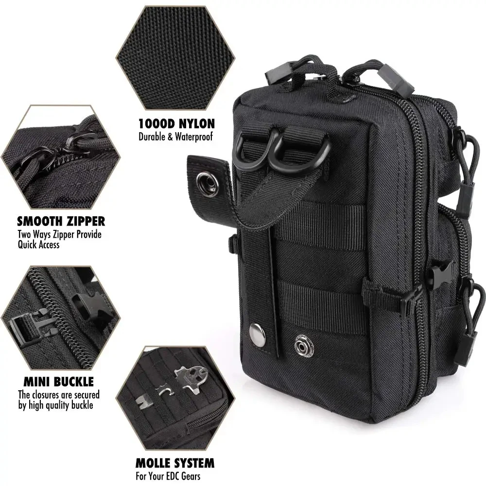 Outdoor Hunting Gear Storage - حقيبة صغيرة متعددة الاستخدامات بنظام 