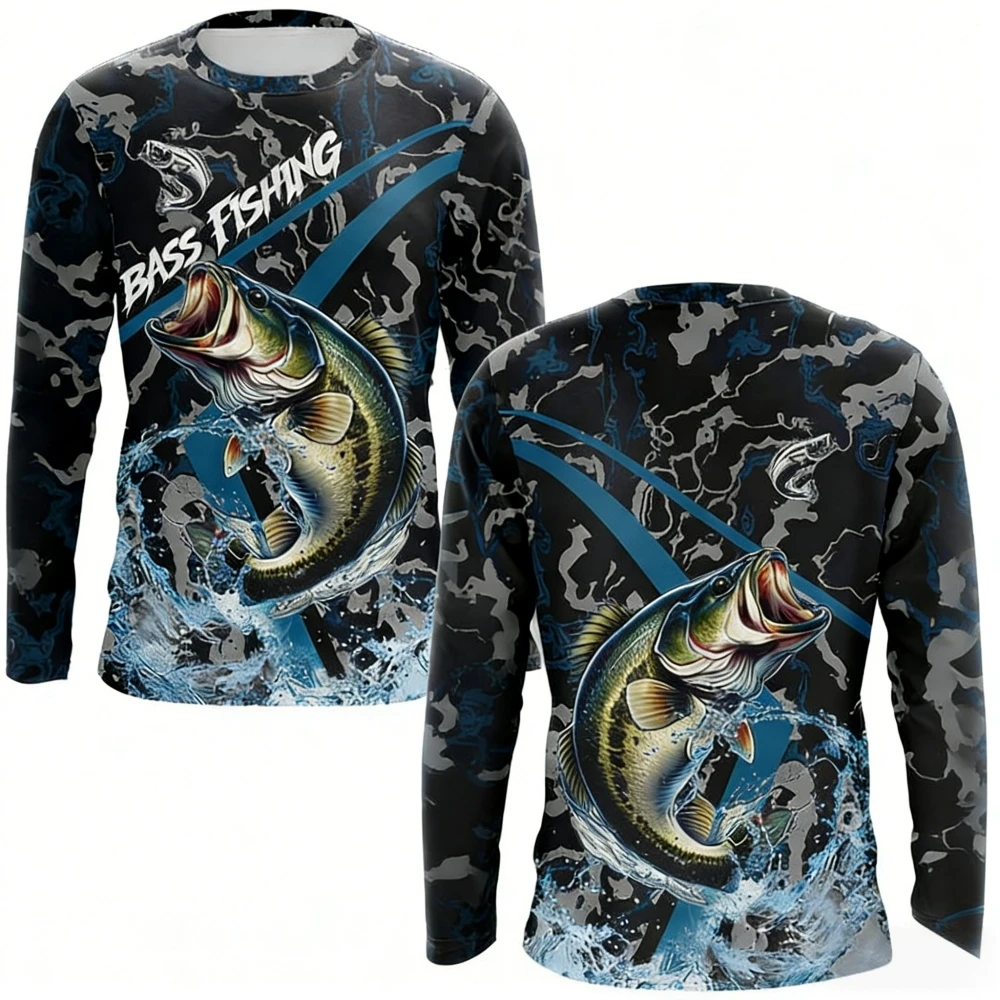 قميص صيد للرجال بأكمام طويلة،  - مراجعة Outdoor Hunting Prints وسعره