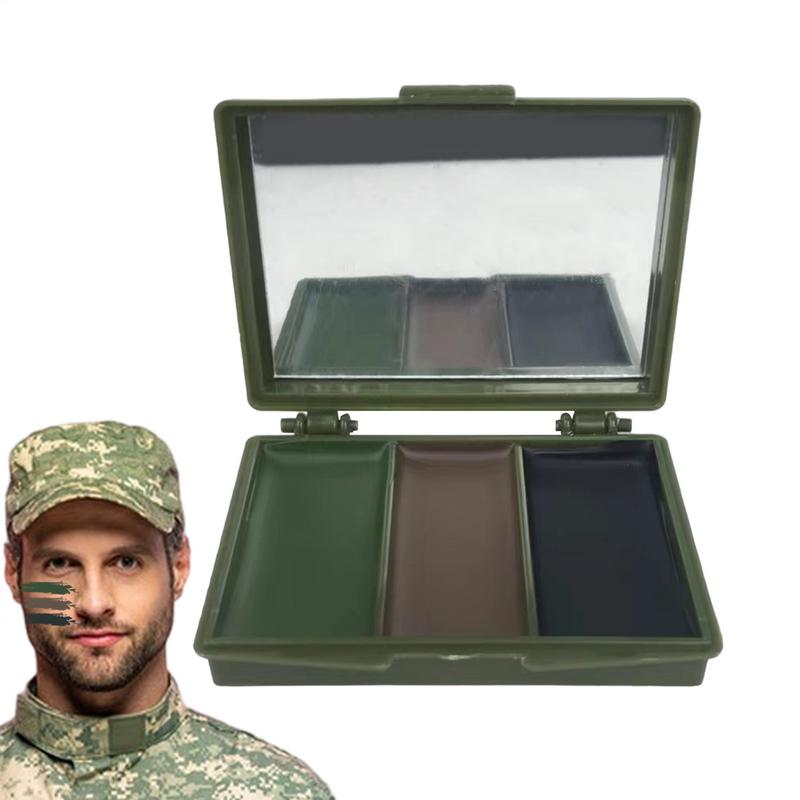 طلاء الوجه زيت التمويه ألوان ا - مراجعة Camo Face Paint وسعره
