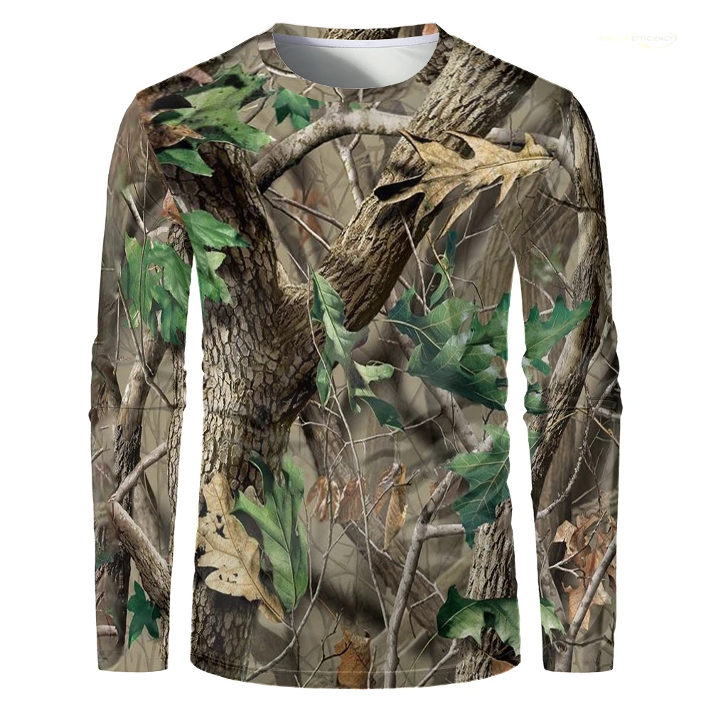 قميص رجالي بأكمام طويلة مطبوع  - مراجعة Outdoor Hunting Prints وسعره