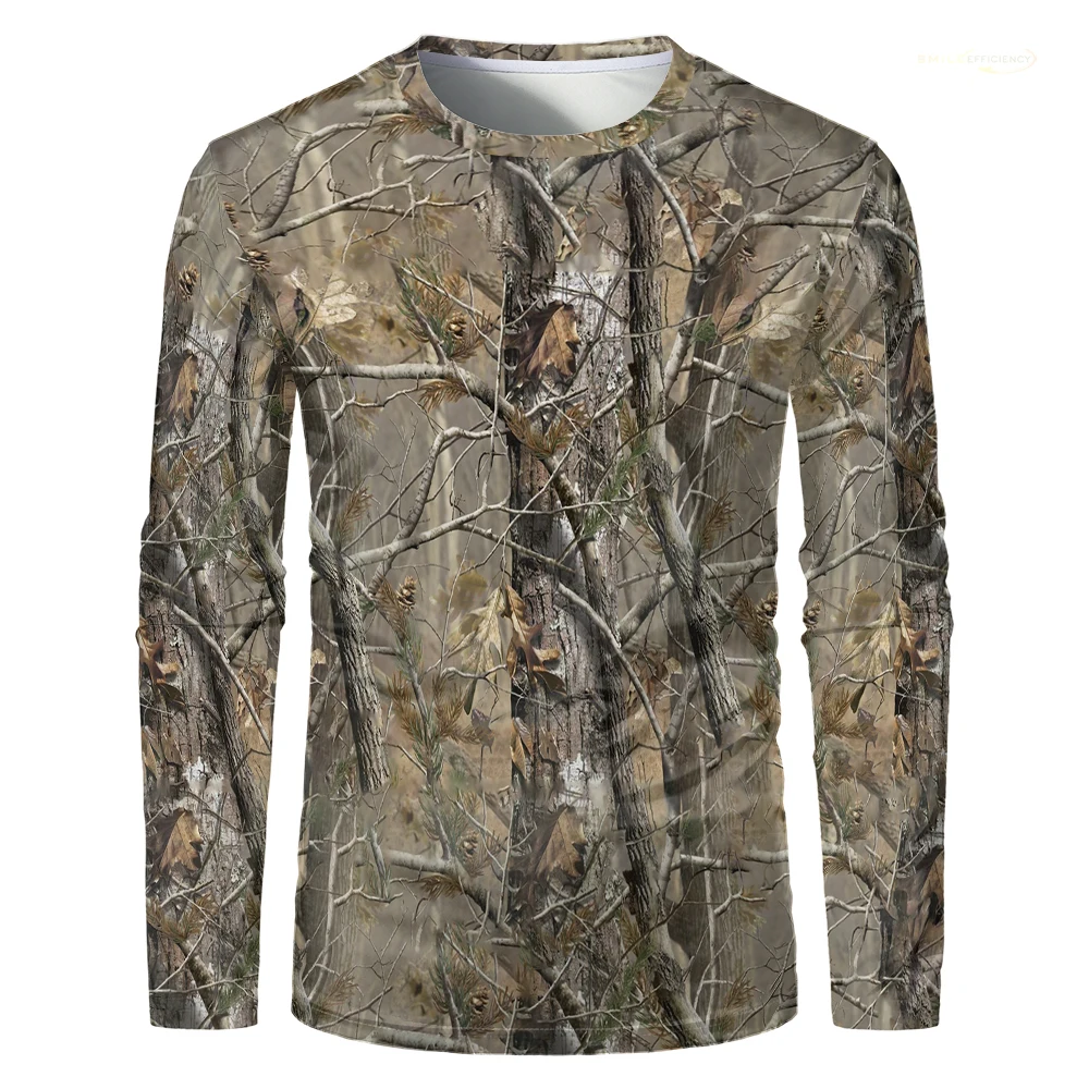 قميص رجالي بأكمام طويلة مطبوع  - مراجعة Outdoor Hunting Prints وسعره
