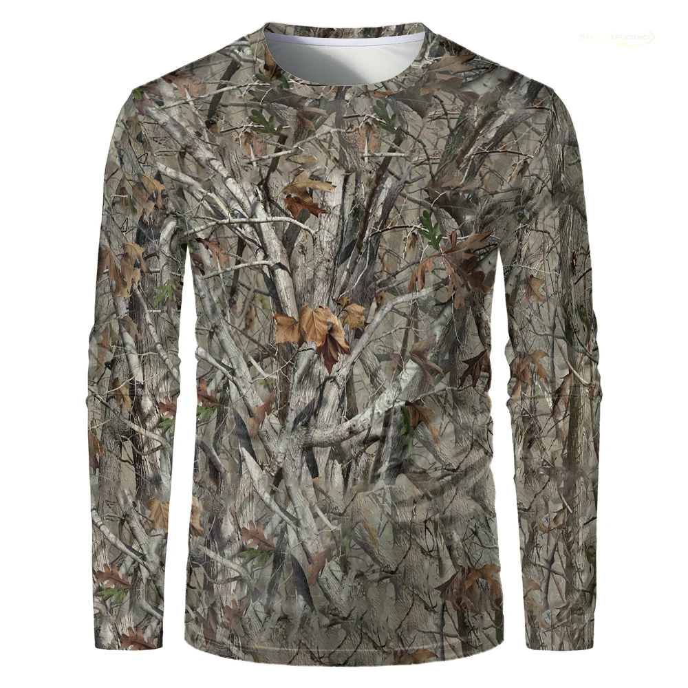 قميص رجالي بأكمام طويلة مطبوع  - مراجعة Outdoor Hunting Prints وسعره